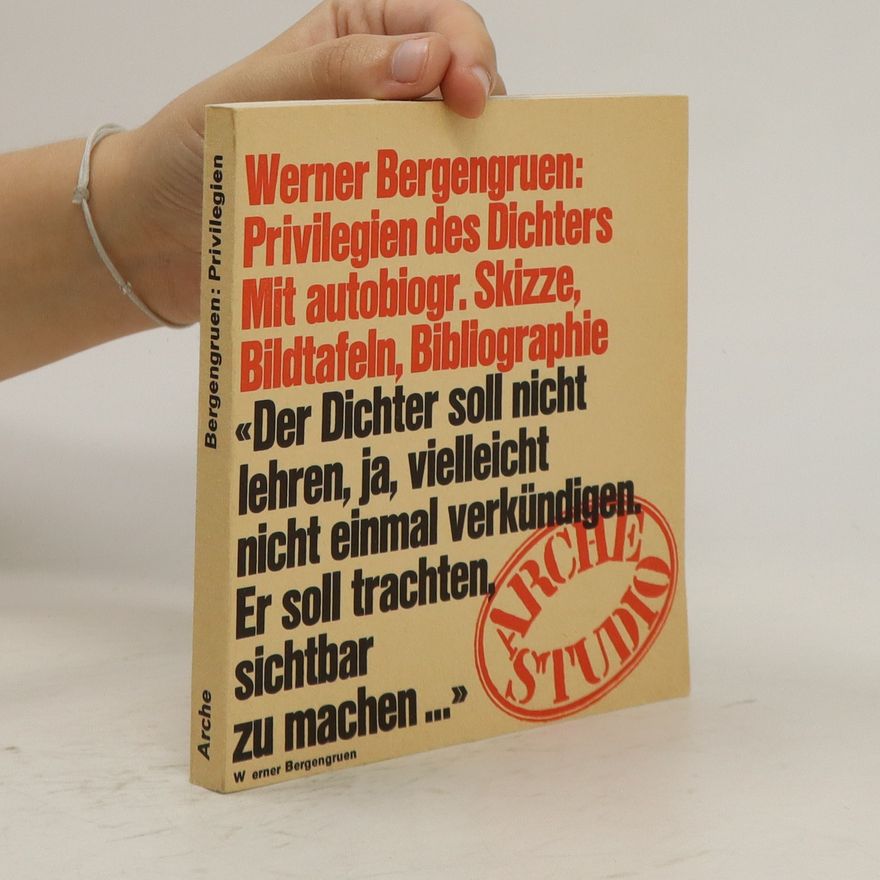 Werner Bergengruen Privilegien des Dichters