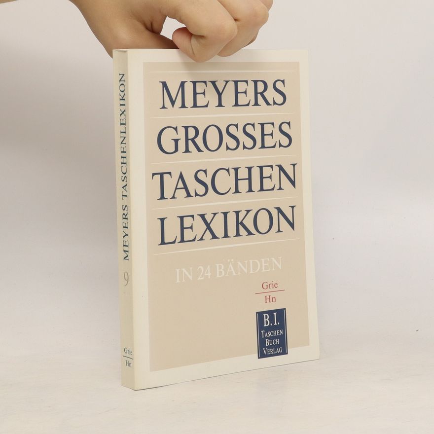 Various authors Meyers grosses Taschenlexikon 9