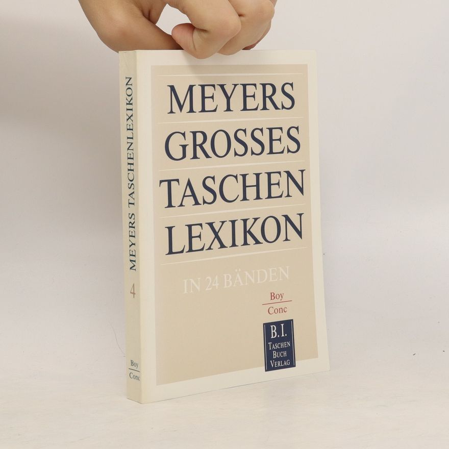 Various authors Meyers grosses Taschenlexikon 4