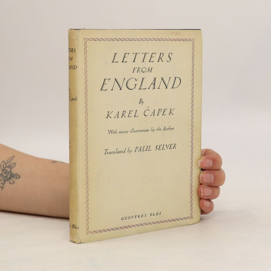 Karel Čapek Letters from England