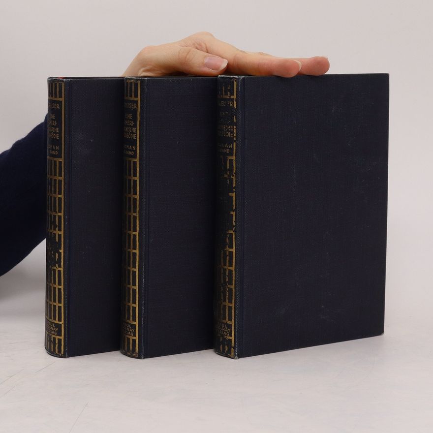Theodore Dreiser Eine amerikanische Tragödie Band 1-3