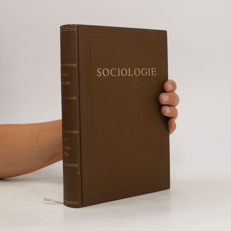 E. Chalupský Sociologie díl čtvrtý. Skladba
