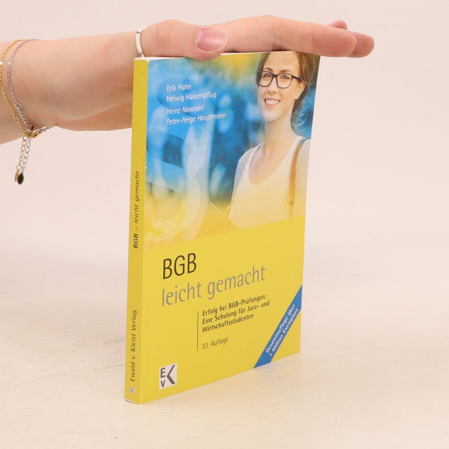 Peter Helge Hauptmann BGB leicht gemacht