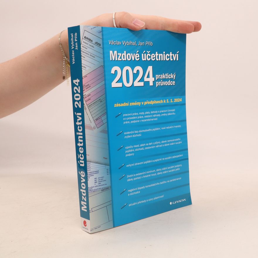 Jan Přib Mzdové účetnictví 2024. Praktický průvodce