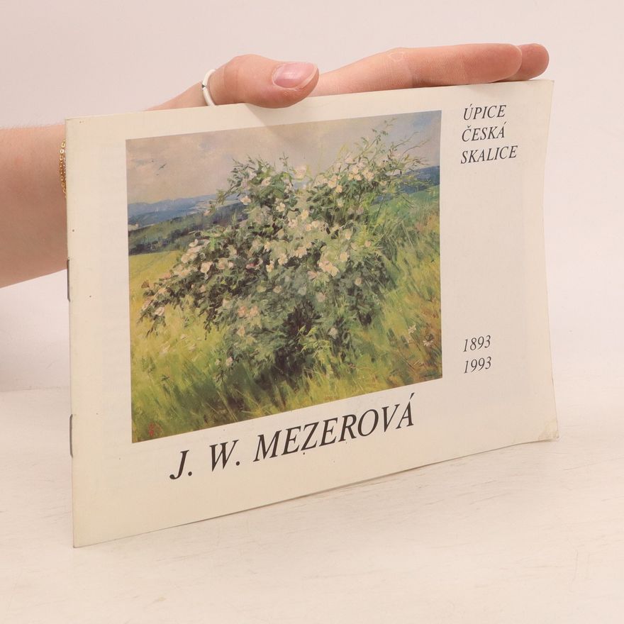 Julie Winterová-Mezerová Úpice Česká Skalice 1893,1993