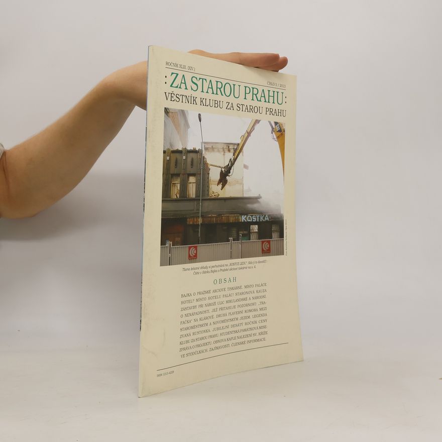 Autorenkollektiv Za starou Prahu 3/2013