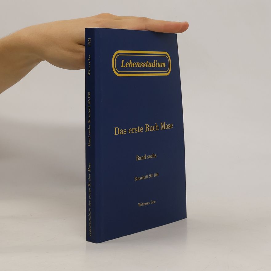 Witness Lee Lebensstudium. Des ersten Buches Mose