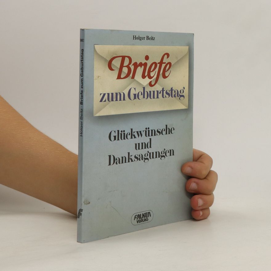 Holger Beitz Briefe zum Geburtstag