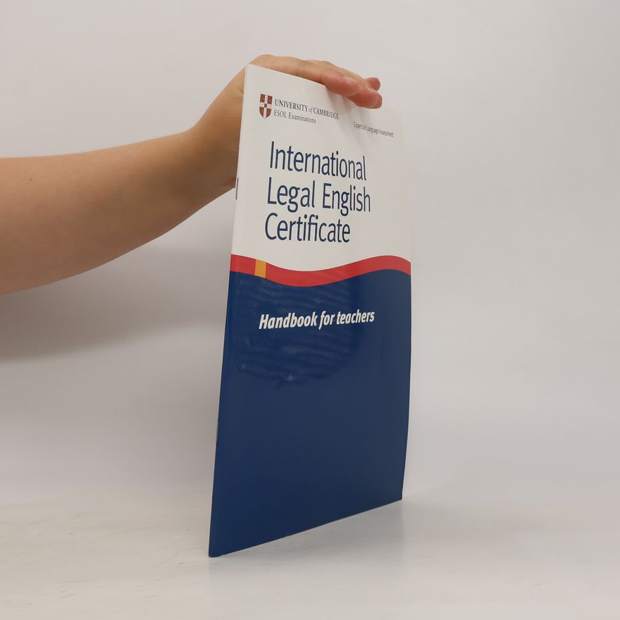 Various authors International legal english. Handbook for Teachers