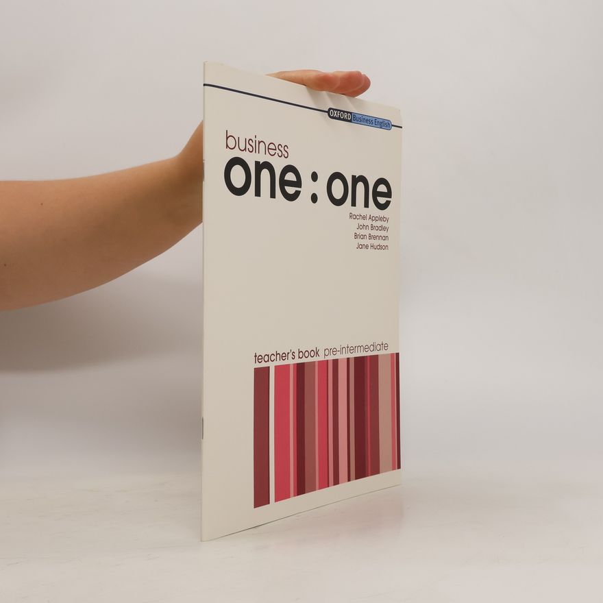Brian Brennan Business one : one. Teacher's book. Pre-intermediate