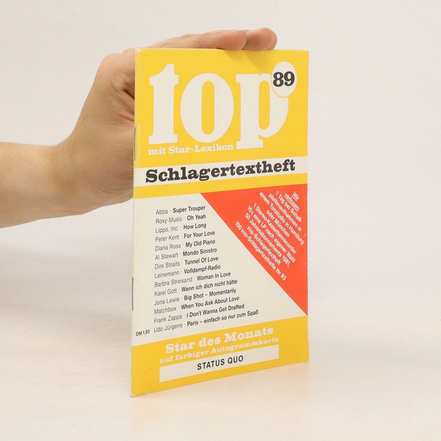 Various authors Top Schlagertextheft Nr. 89