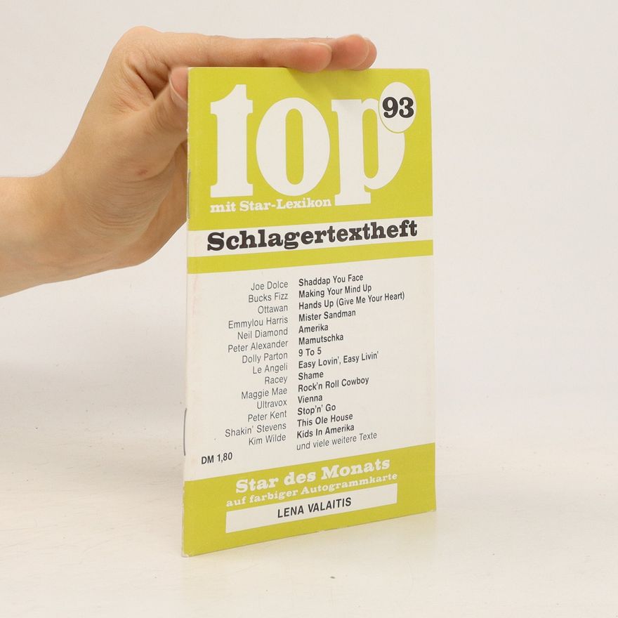 Various authors Top Schlagertextheft 93