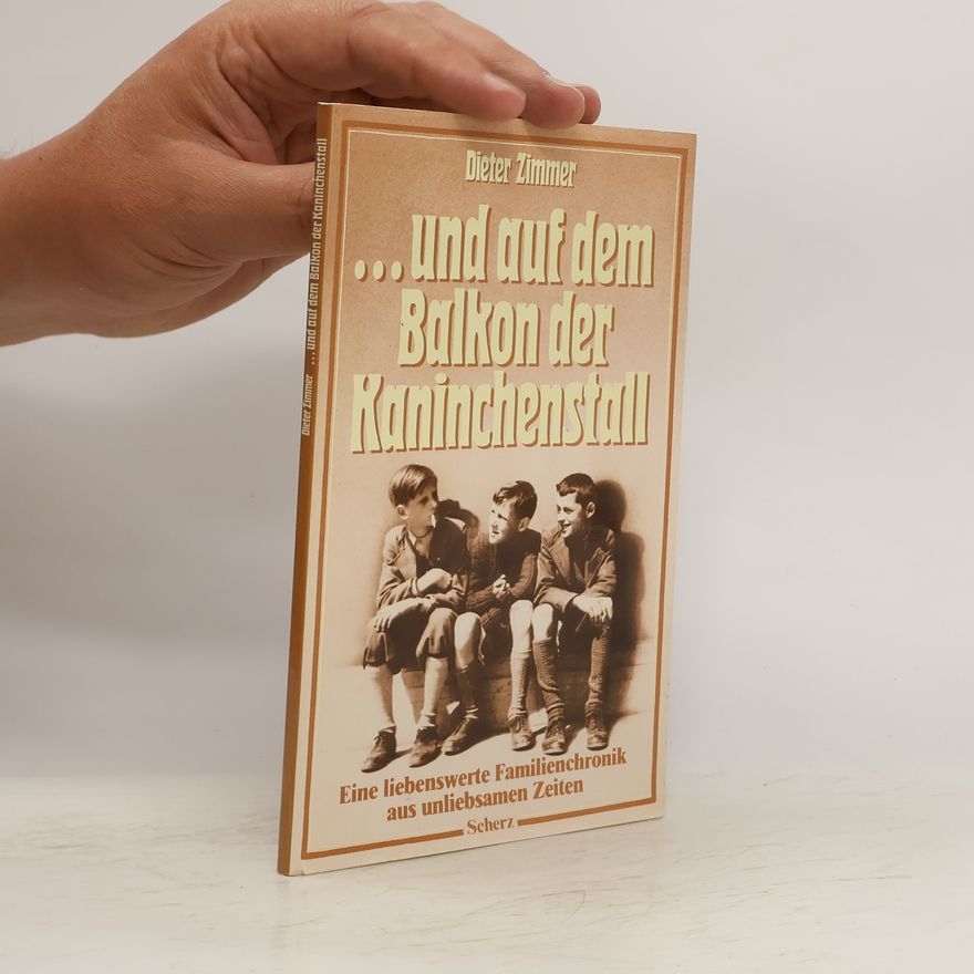 Dieter Zimmer ...und auf dem Balkon der Kaninchenstall