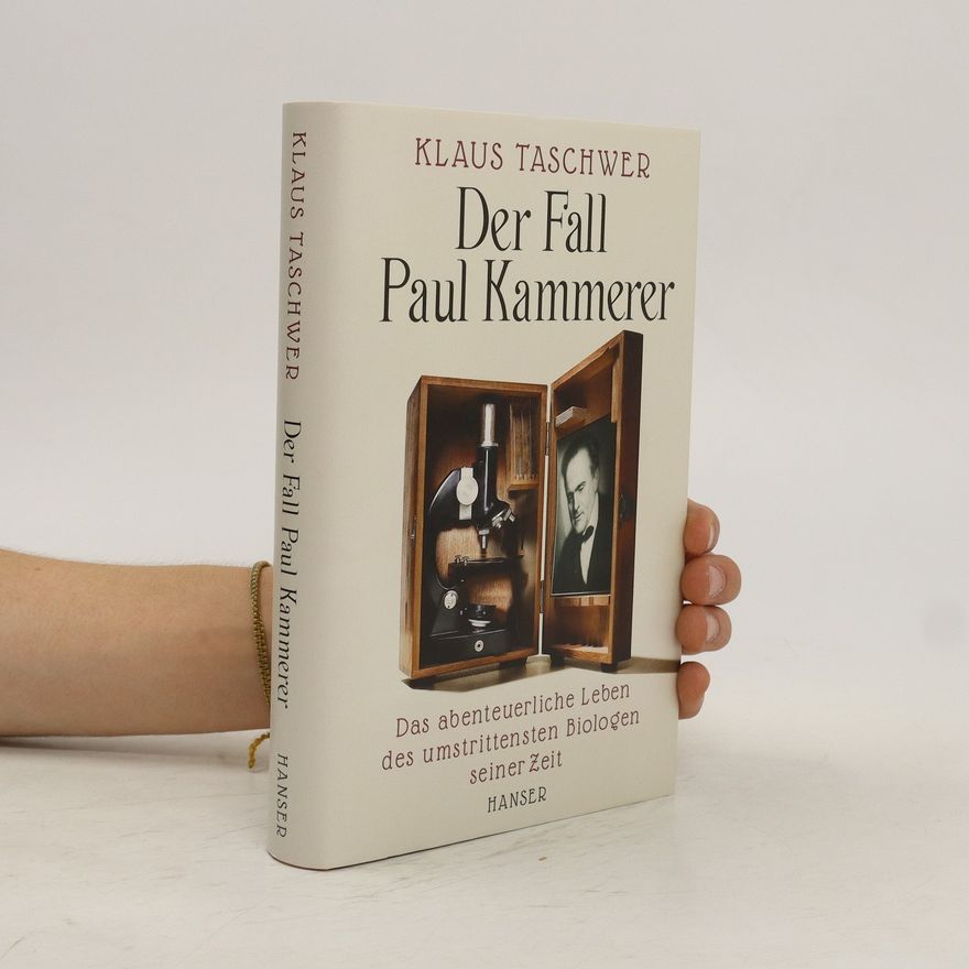 Klaus Taschwer Der Fall Paul Kammerer