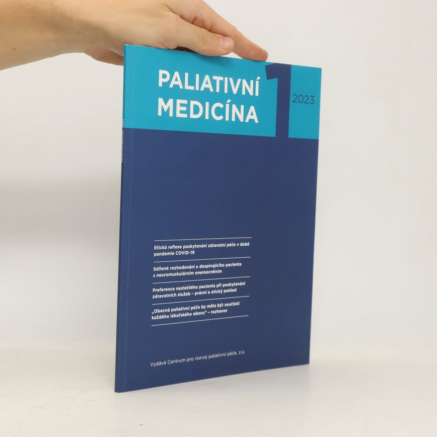 Autorenkollektiv Paliativní medicína 1/2023