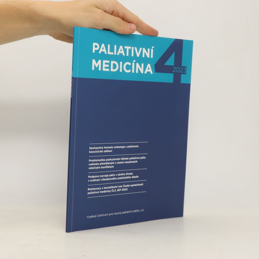 Kolektiv autorů Paliativní medicína 4/2023