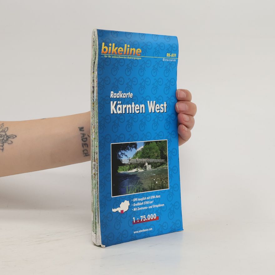 Kolektiv autorů Radkarte. Kärnten West 1:75.000