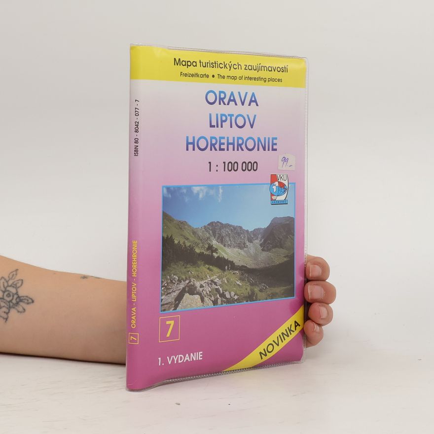Various authors Orava. Liptov, Horehronie 1:100 000