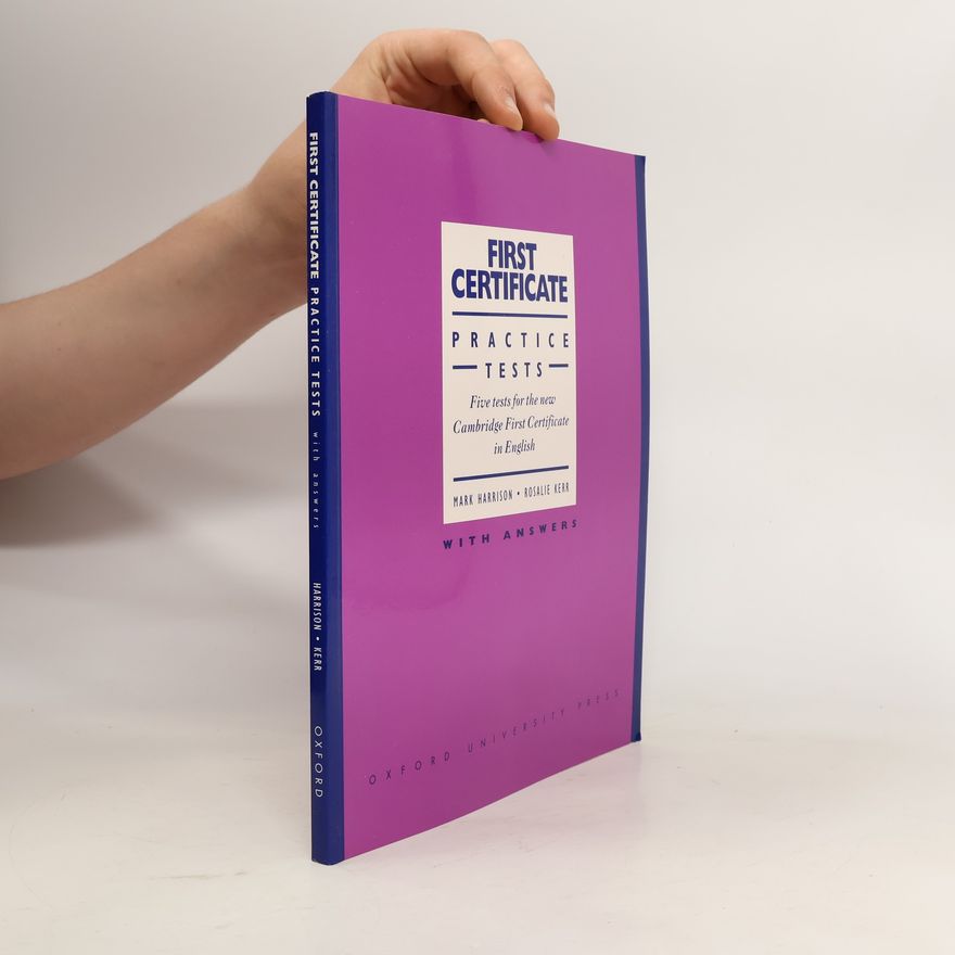 Mark Harrison First Certificate Practice Tests