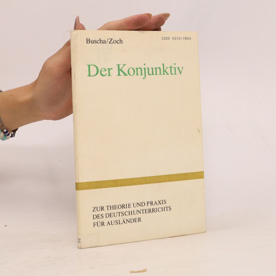 Joachim Buscha Der Konjunktiv
