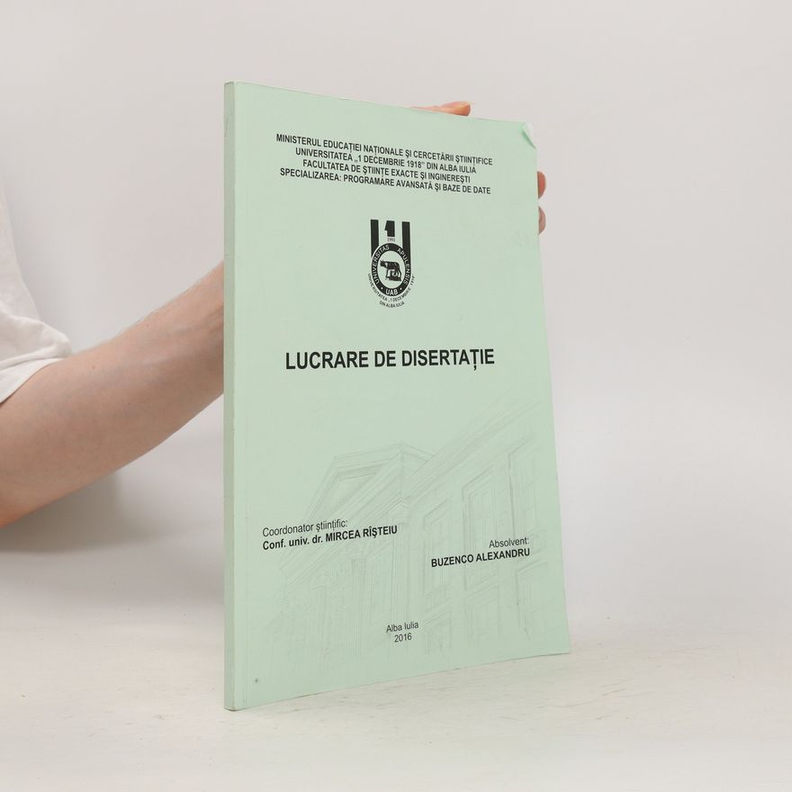 Autorenkollektiv Lucrare de disertatie