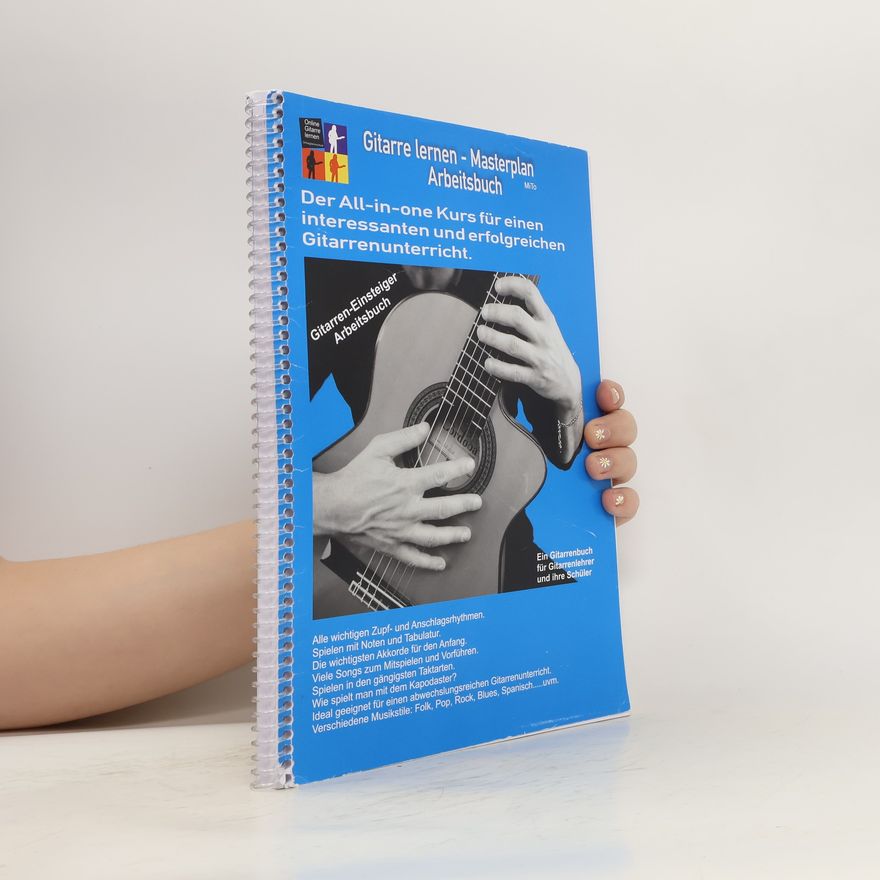 Kolektiv autorů Gitarre lernen Masterplan Arbeitsbuch
