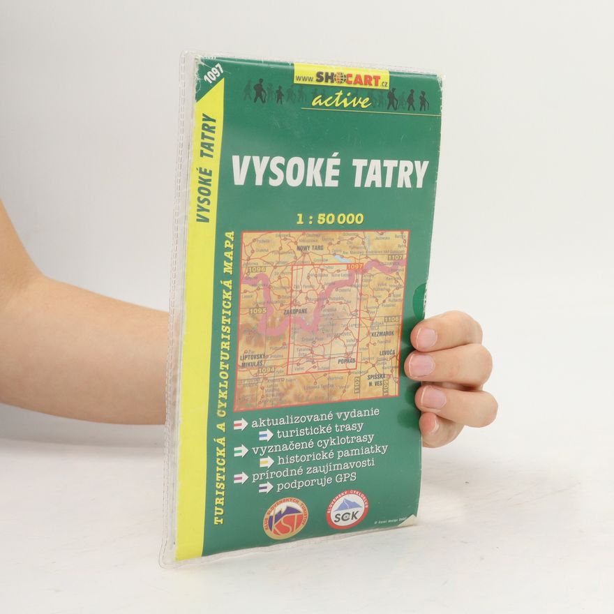 SH Ocart (firma) Vysoké Tatry : turistická mapa 1:50 000 : vyznačené cyklotrasy