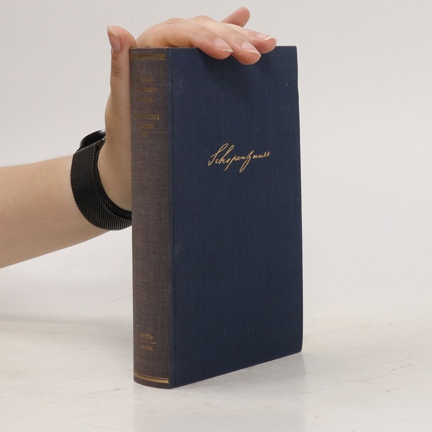 Arthur Schopenhauer Kleinere Schriften