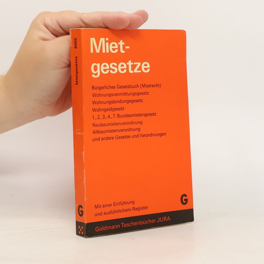 Kolektiv autorů Mietgesetze