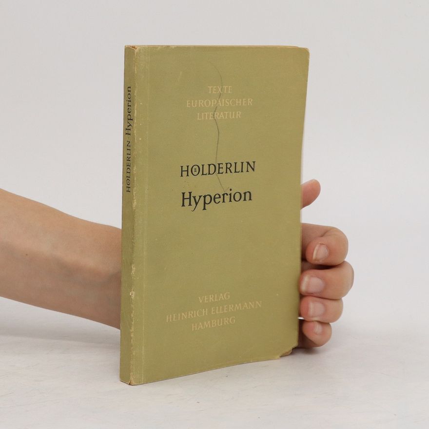Friedrich Hölderlin Hyperion