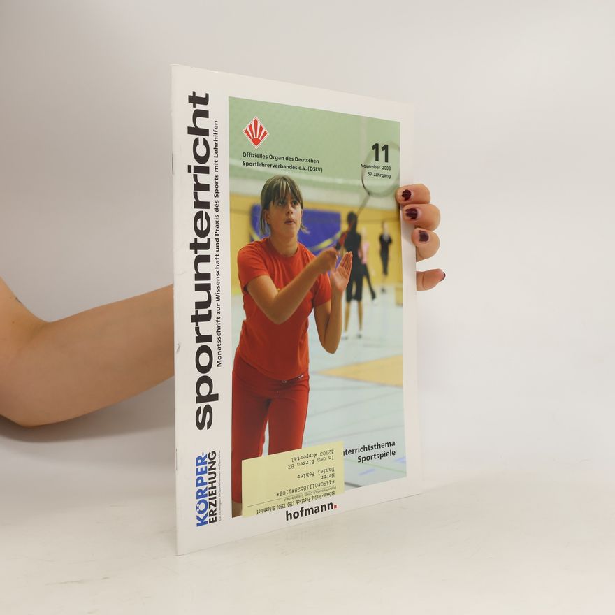 Collectif d'auteurs Sportunterricht 11/2008
