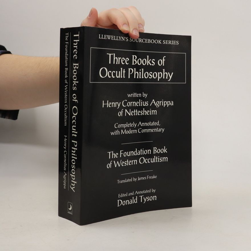 Donald Tyson Three Books of Occult Philosophy