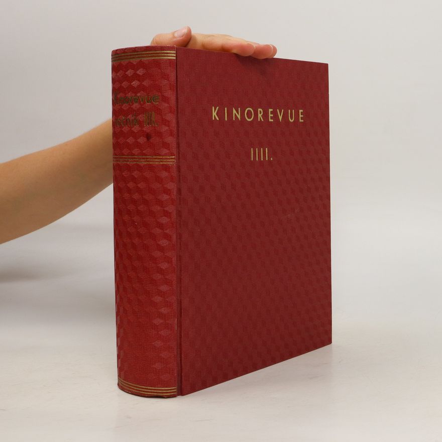 Bedřich Radl Kinorevue IIII. Ročník IV., 1937-1938, prvé pololetí