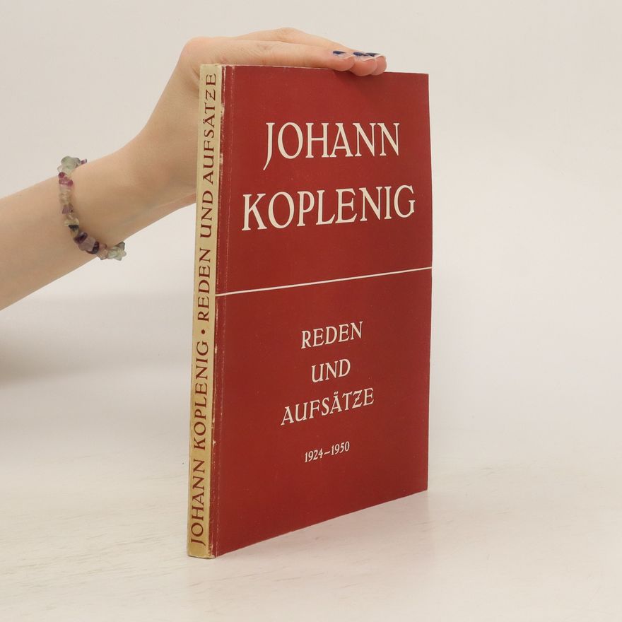 Johann Koplenig Reden und Aufsätze 1924-1950