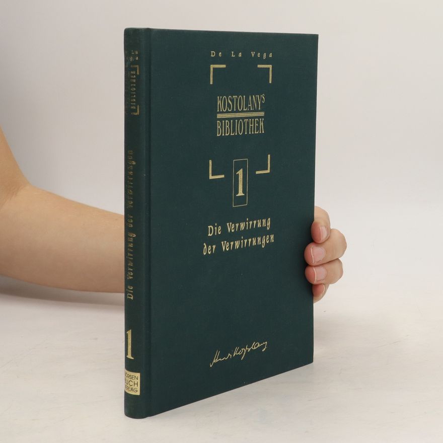 Joseph de la Vega Das älteste Buch über die Börse