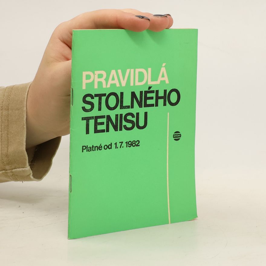 Collectif d'auteurs Pravidlá stolného tenisu