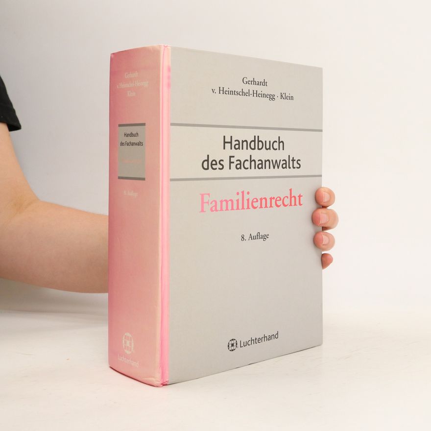 Peter Gerhardt Handbuch des Fachanwalts