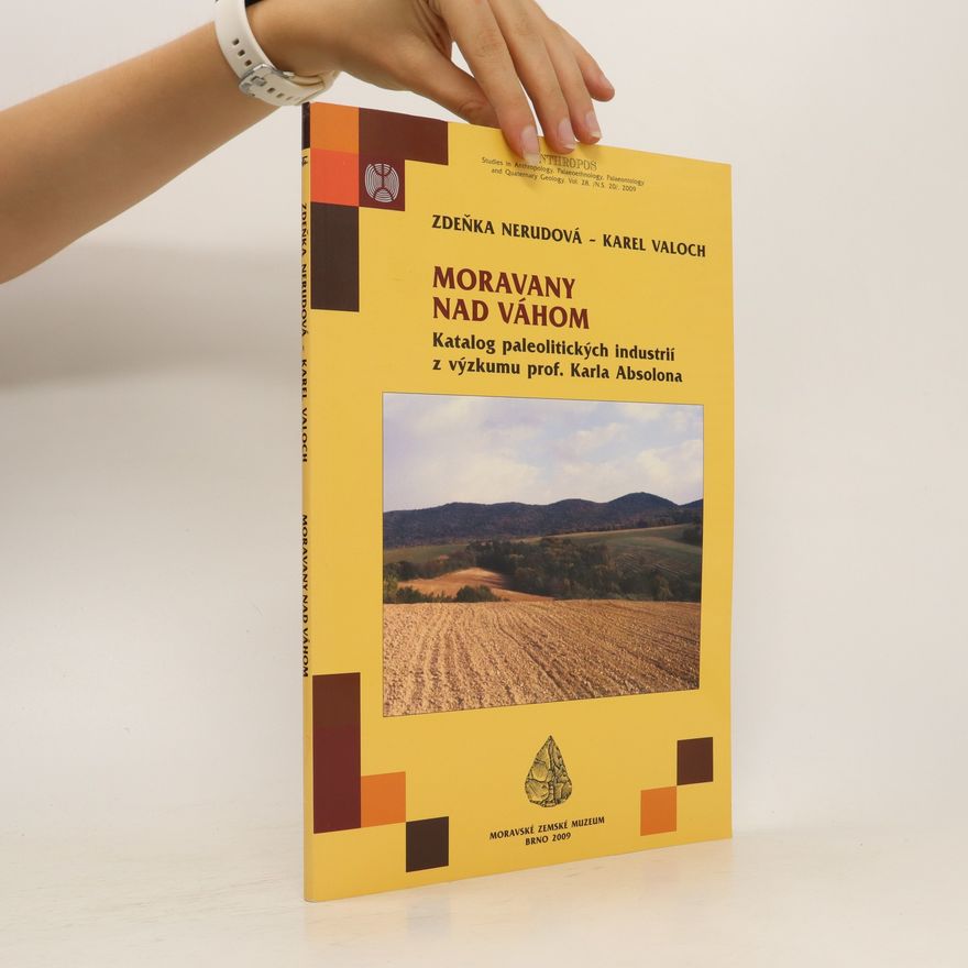 Zdeňka Nerudová Moravany nad Váhom : katalog paleolitických industrií z výzkumu prof. Karla Absolona