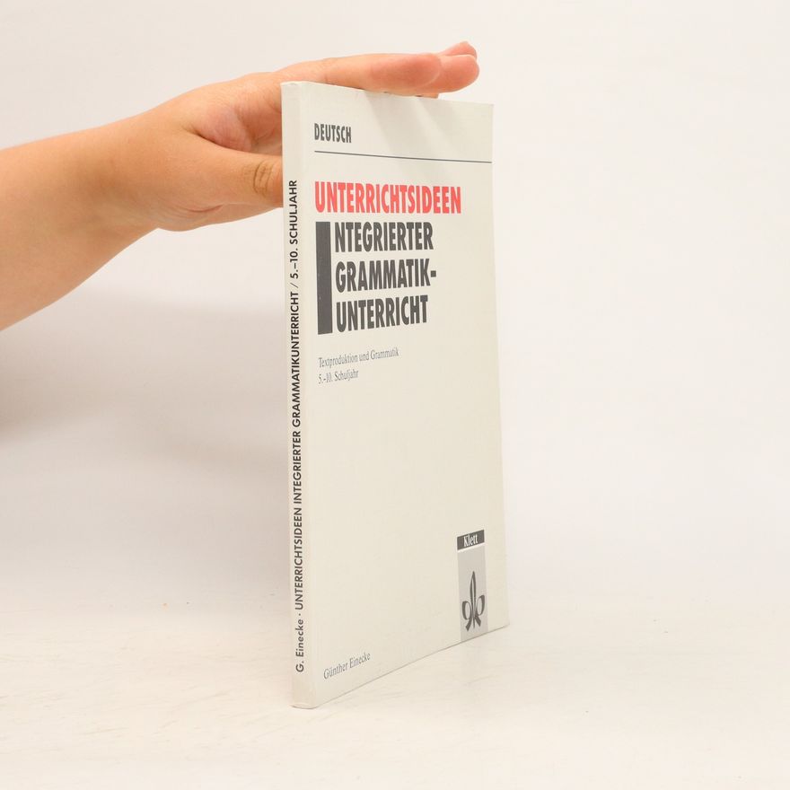 Kolektív autorov Unterrichtsideen integrierter Grammatikunterricht