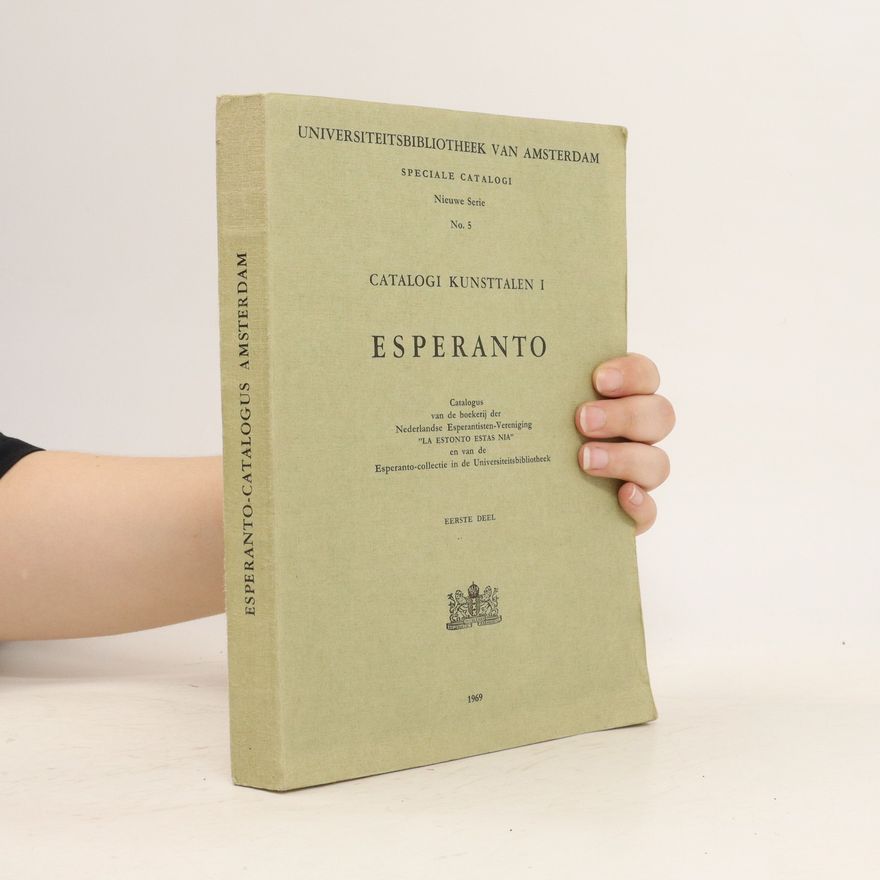 Various authors Esperanto. Catalogi Kunsttalen 1