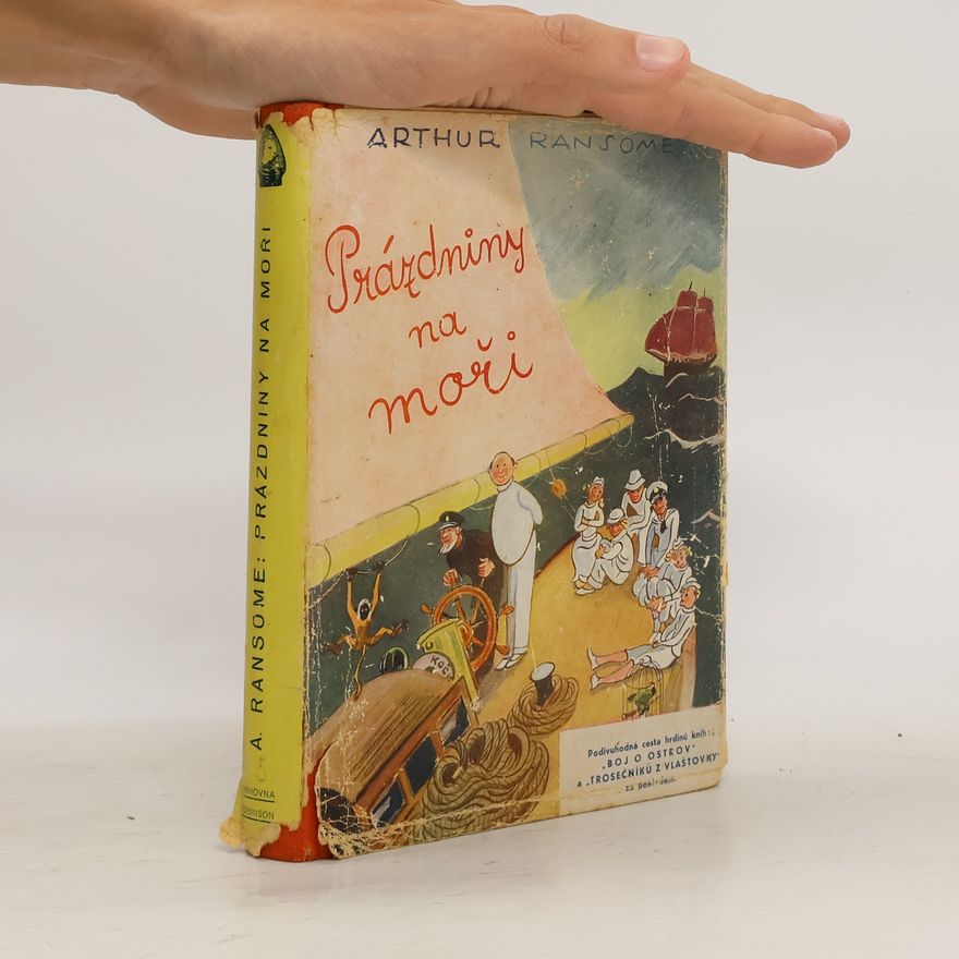 Arthur Ransome Prázdniny na moři (původní obálka)