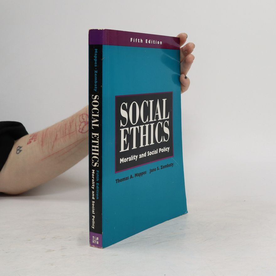 Jane S. Zembaty Social Ethics