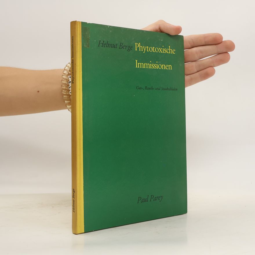 Helmut Berge Phytotoxische Immissionen