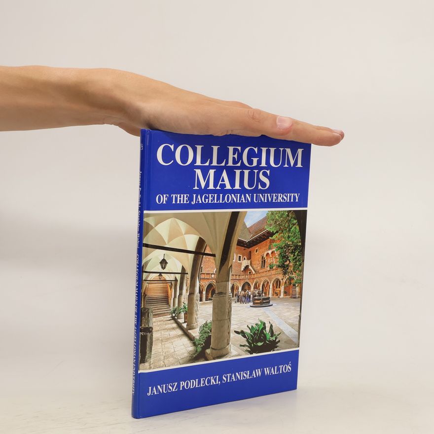 Stanisław Waltoś Collegium Maius of the Jagellonian University