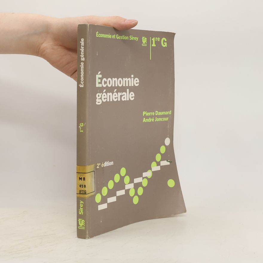 André Joncour Économie générale