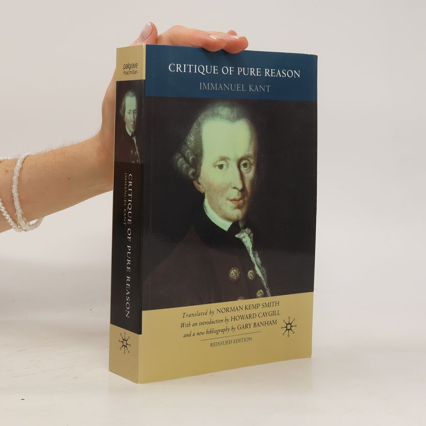 Immanuel Kant Critique of Pure Reason