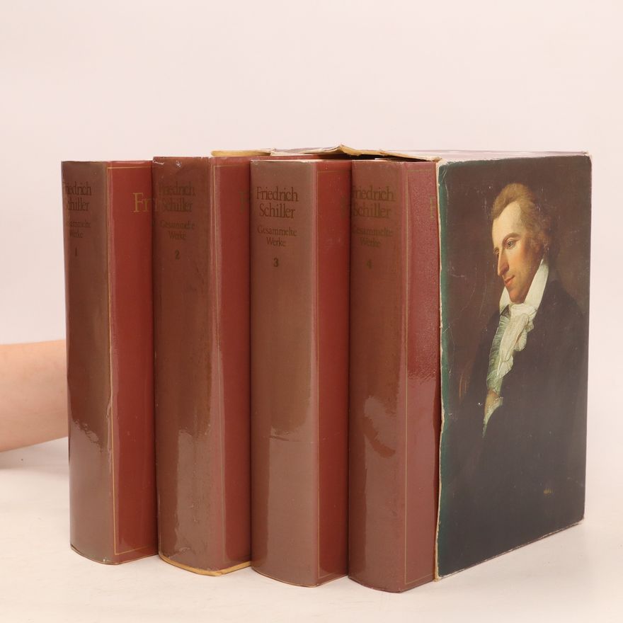 Friedrich Schiller Werke in vier Bänden (Komplet 1-4)