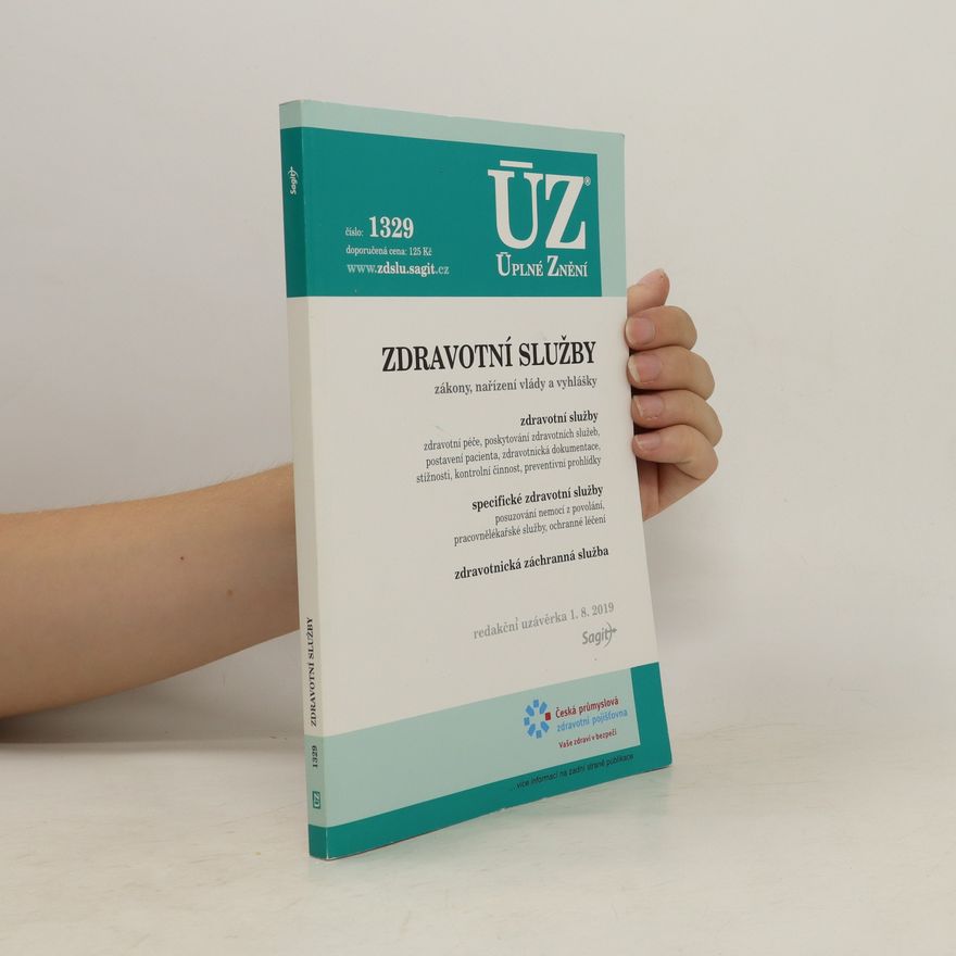 Kolektiv autorů Úplné znění. Zdravotní služby