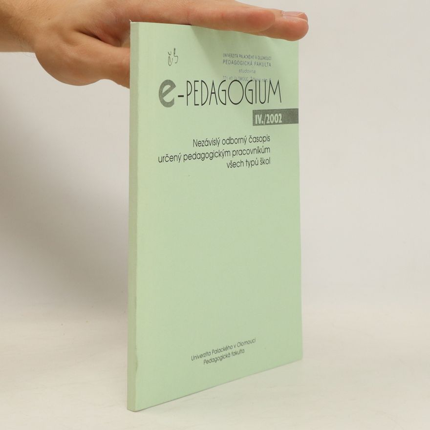 Kolektiv autorů E-pedagogium 4/2002