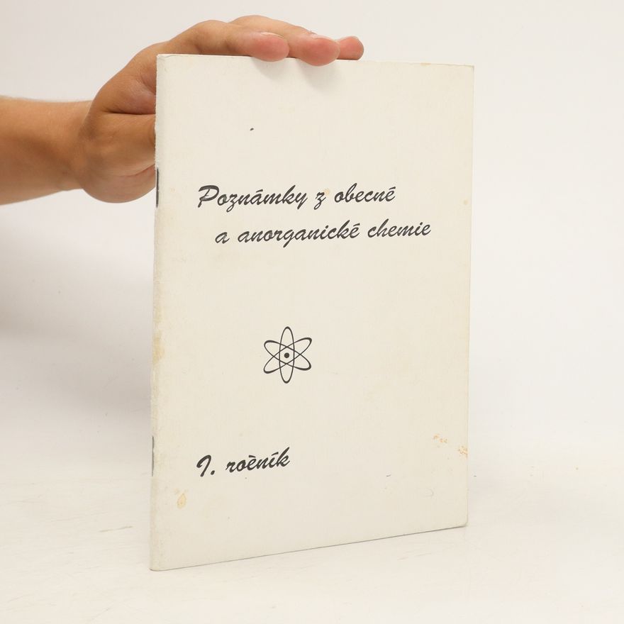 Various authors Poznámky z obecné a anorganické chemie